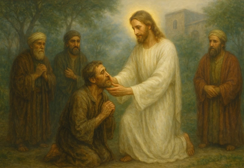 Jesus Helping Sick